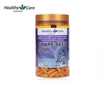 Healthy Care 葡萄籽胶囊 12000mg 300粒 Healthy Care 葡萄籽胶囊 12000mg 300粒